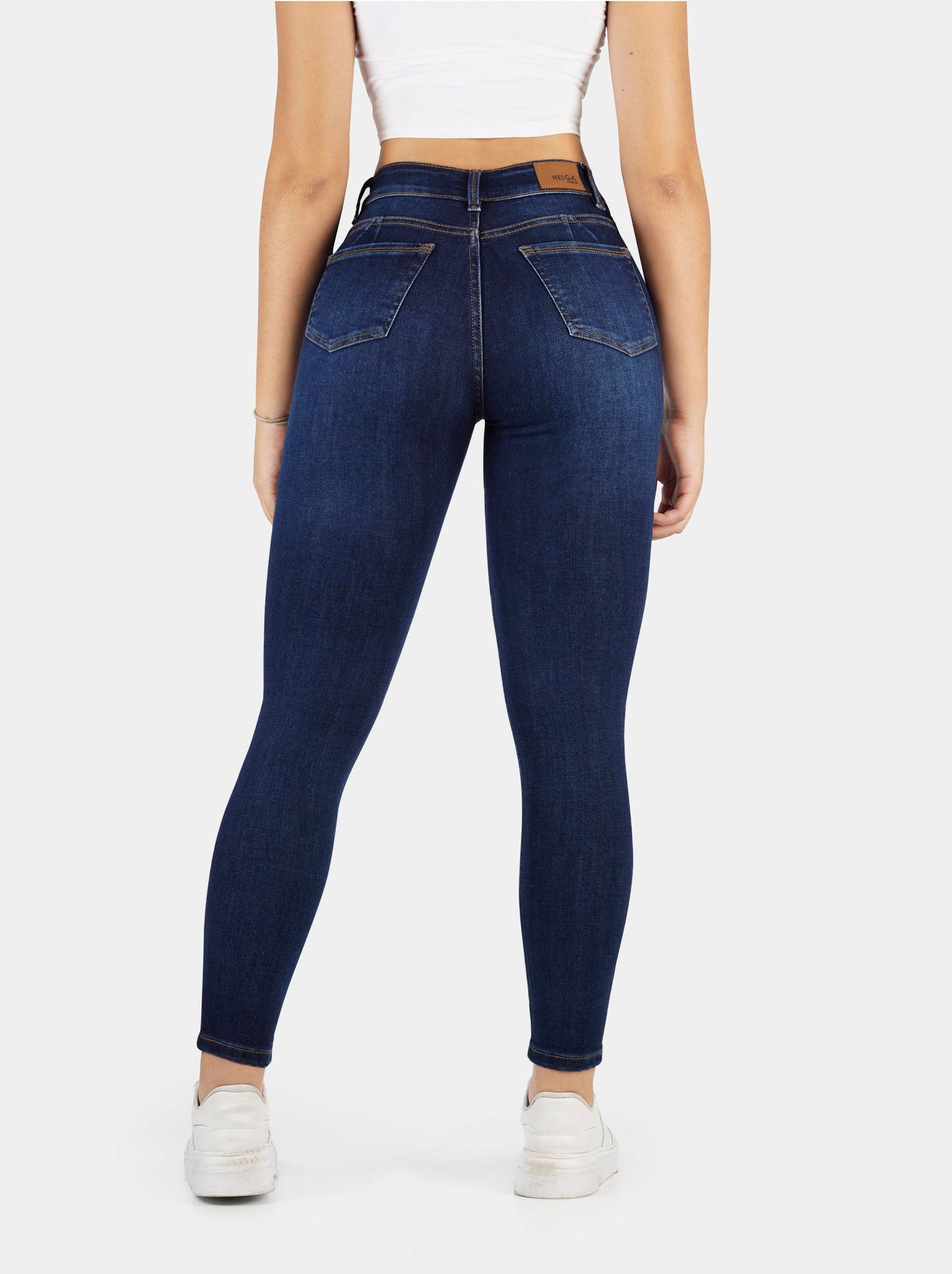 Jeans Skinny Strech, Tiro Alto Ref 1074