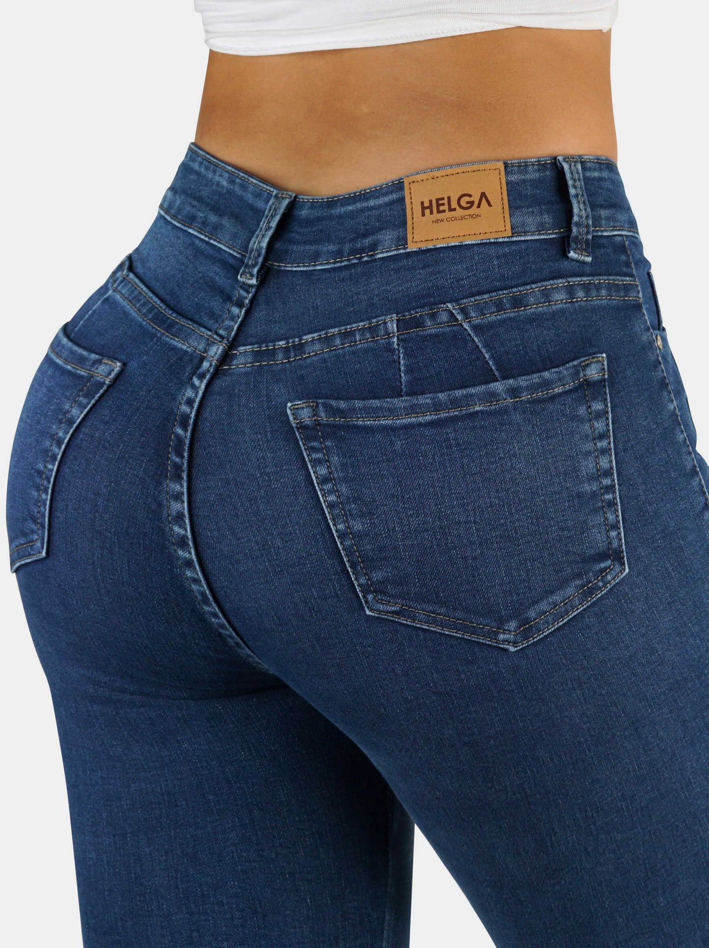 Jeans Skinny Strech, Tiro Alto Ref 1158