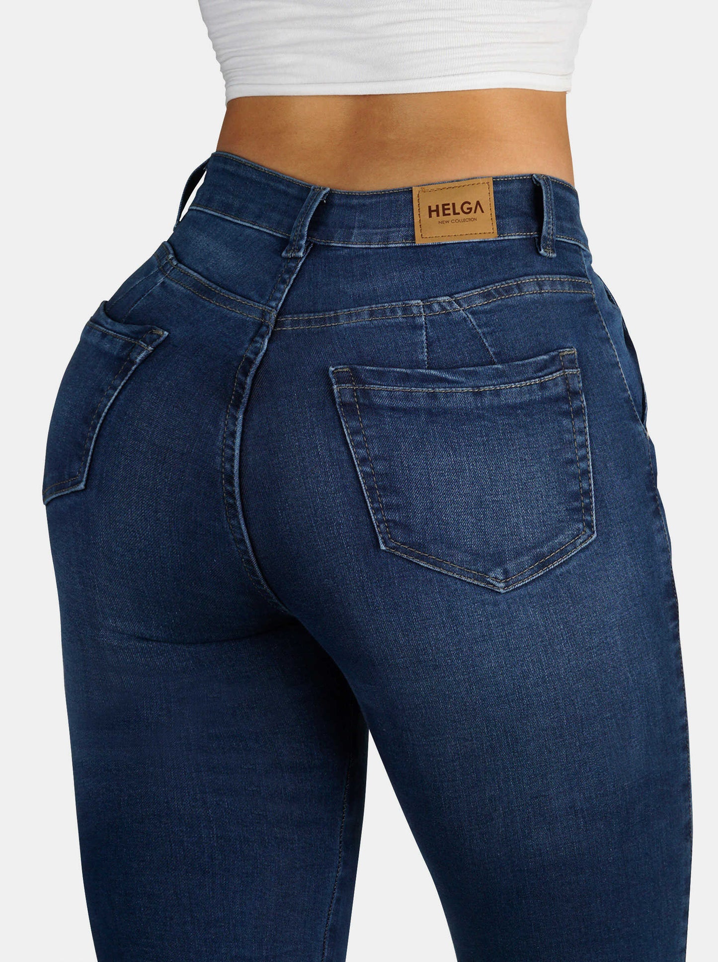 Jeans Skinny Strech, Tiro Alto Ref 1181