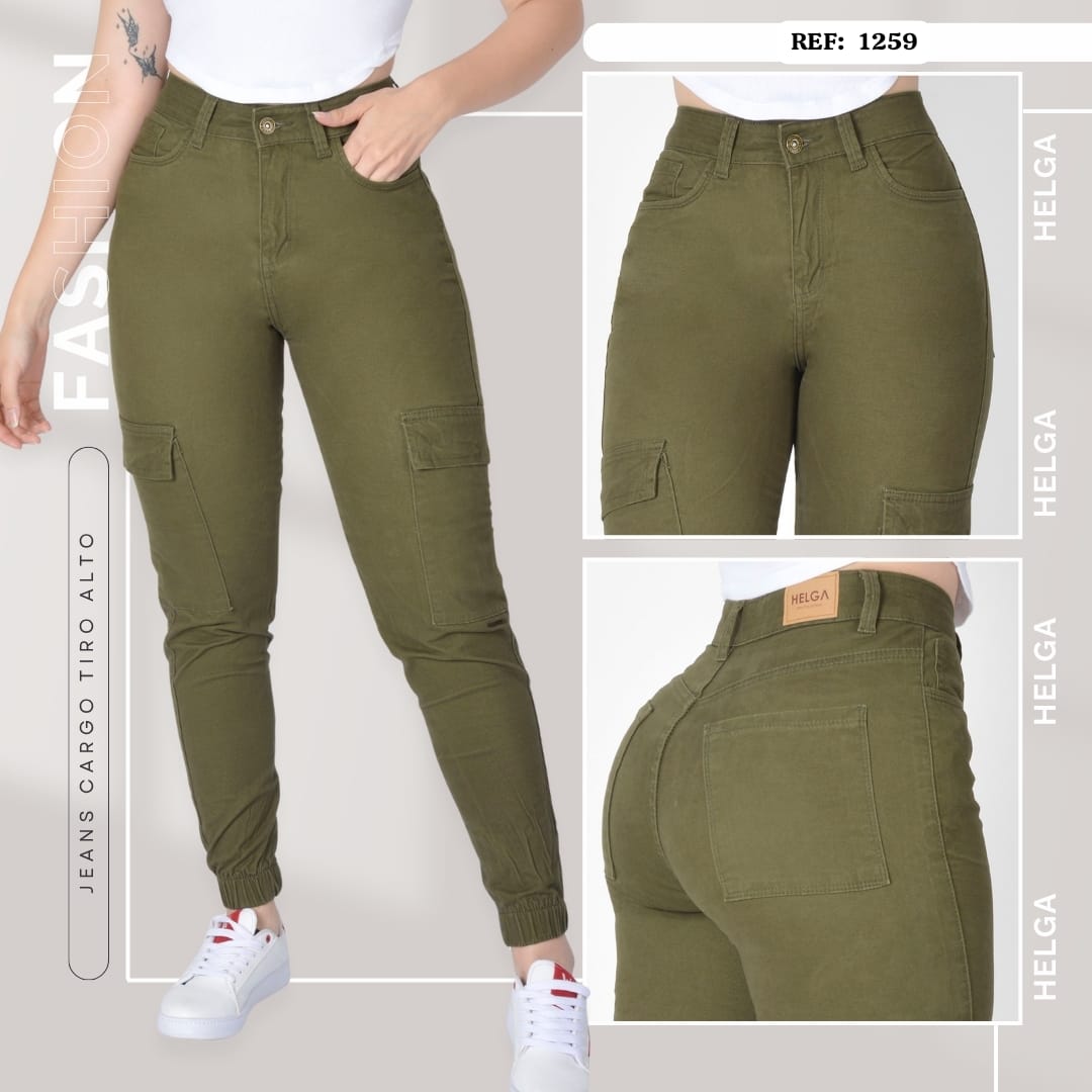 Jean Cargo Strech, Tiro Alto Ref 1259