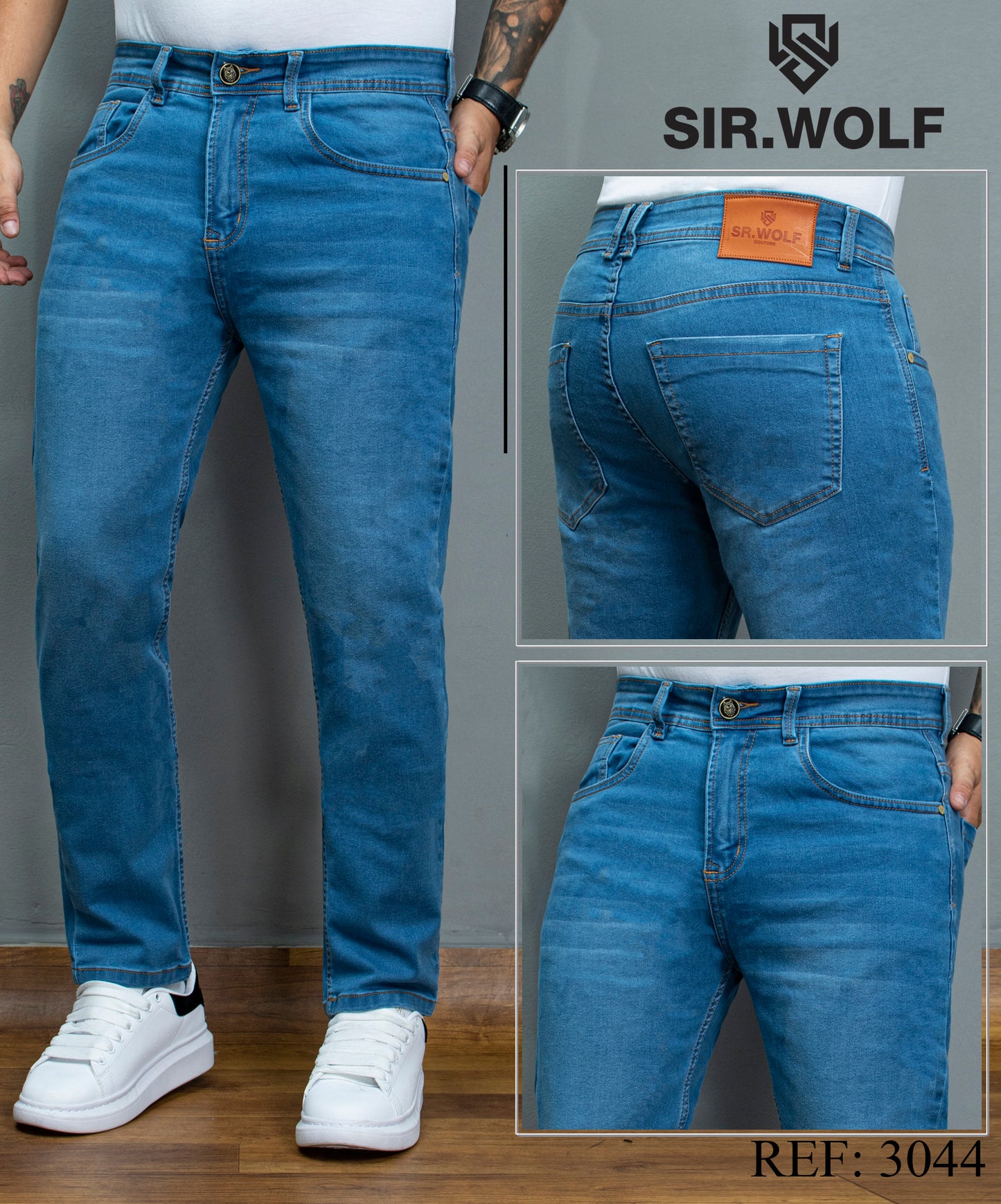JEAN SLIM CONFORT HOMBRE 3044