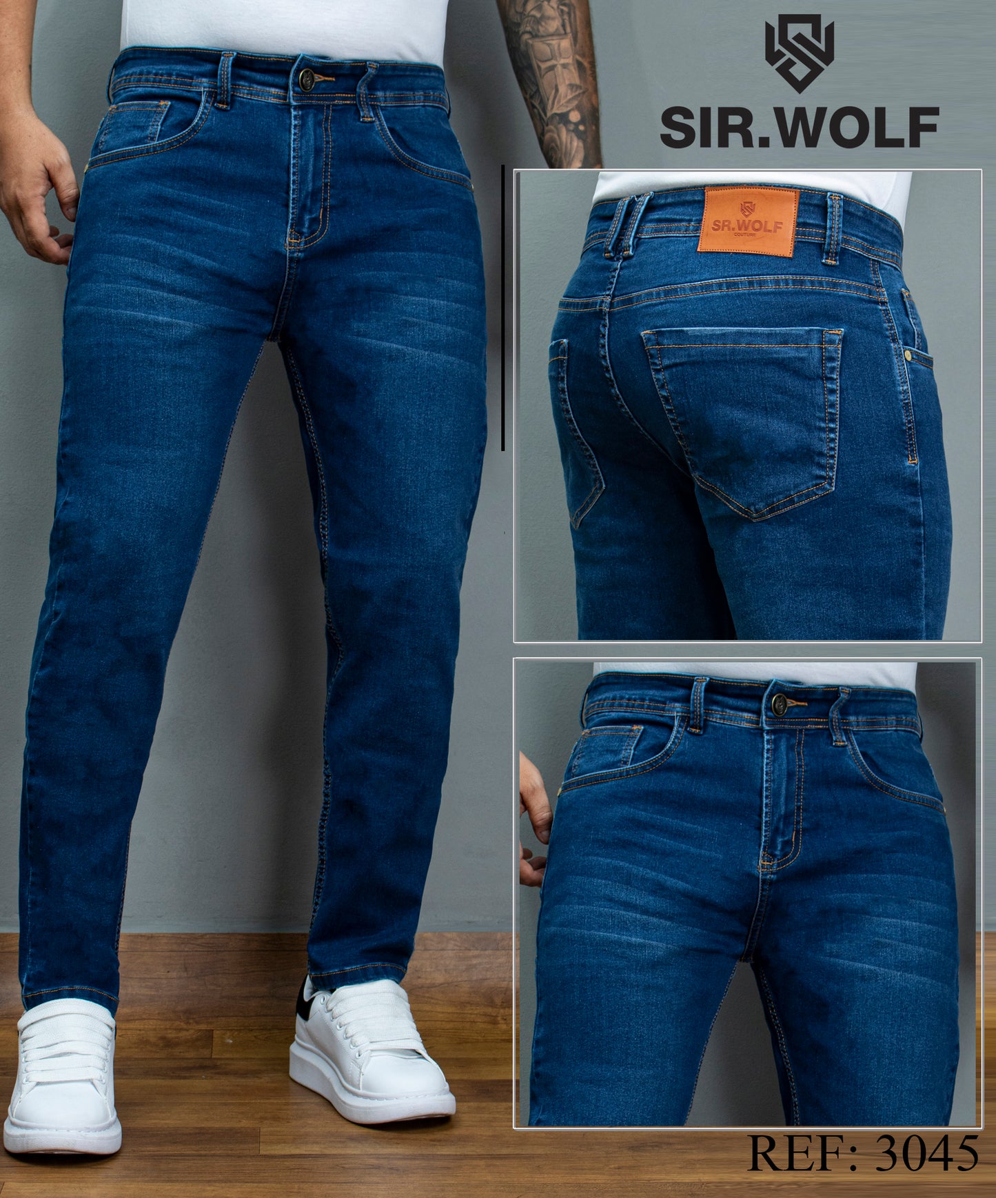 JEAN SLIM CONFORT HOMBRE 3045