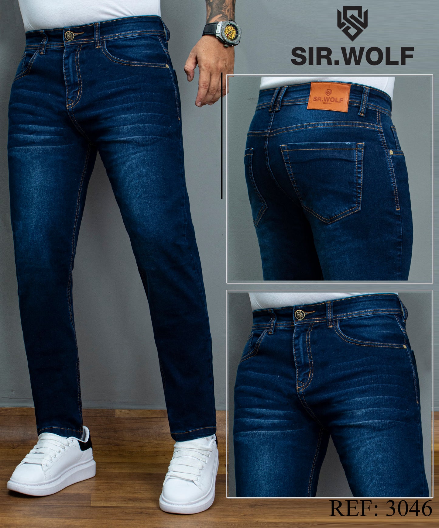 JEAN SLIM CONFORT HOMBRE 3046