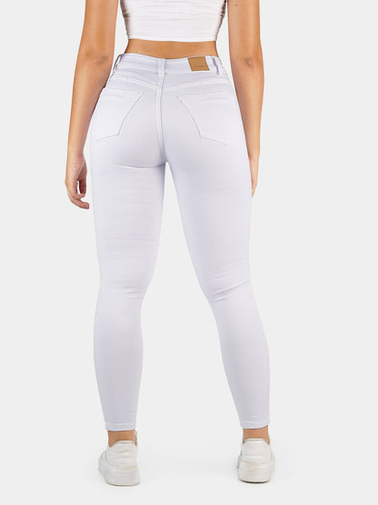 Jeans Skinny Strech, Tiro Alto Ref 1600