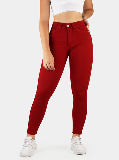 Jeans Skinny Strech, Tiro Alto Ref 1240