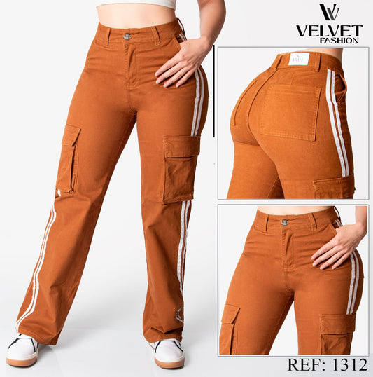 Jean Cargo  Strech, Tiro Alto Ref 1312