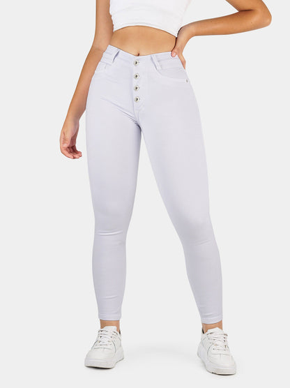 Jeans Skinny Strech, Tiro Alto Ref 1600